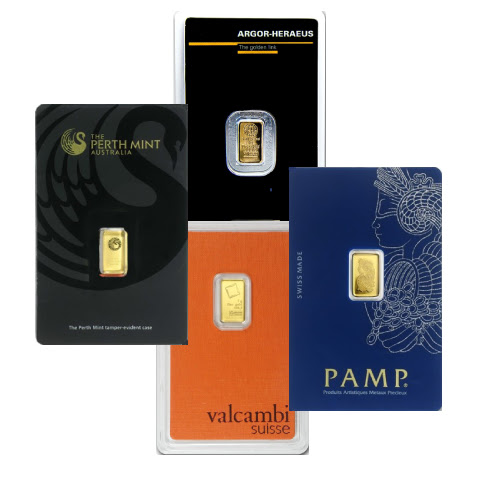 Gold Bar 1-gram (generic LBMA)