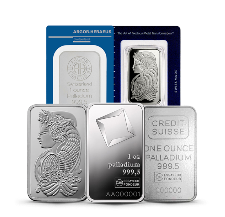 Palladium Bar 1-oz