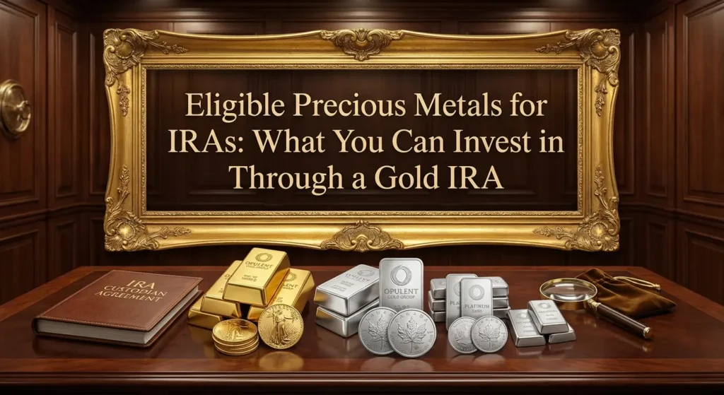 Eligible Precious Metals for IRAs: What You Can Invest in Through a Gold IRA