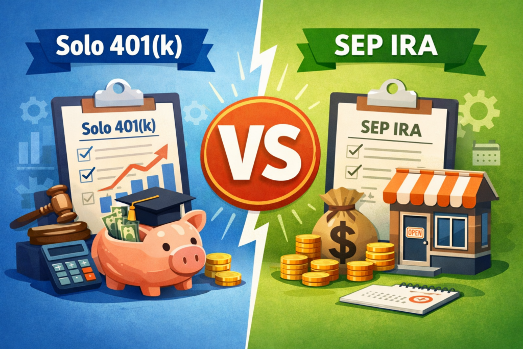 Solo 401(k) vs. SEP IRA