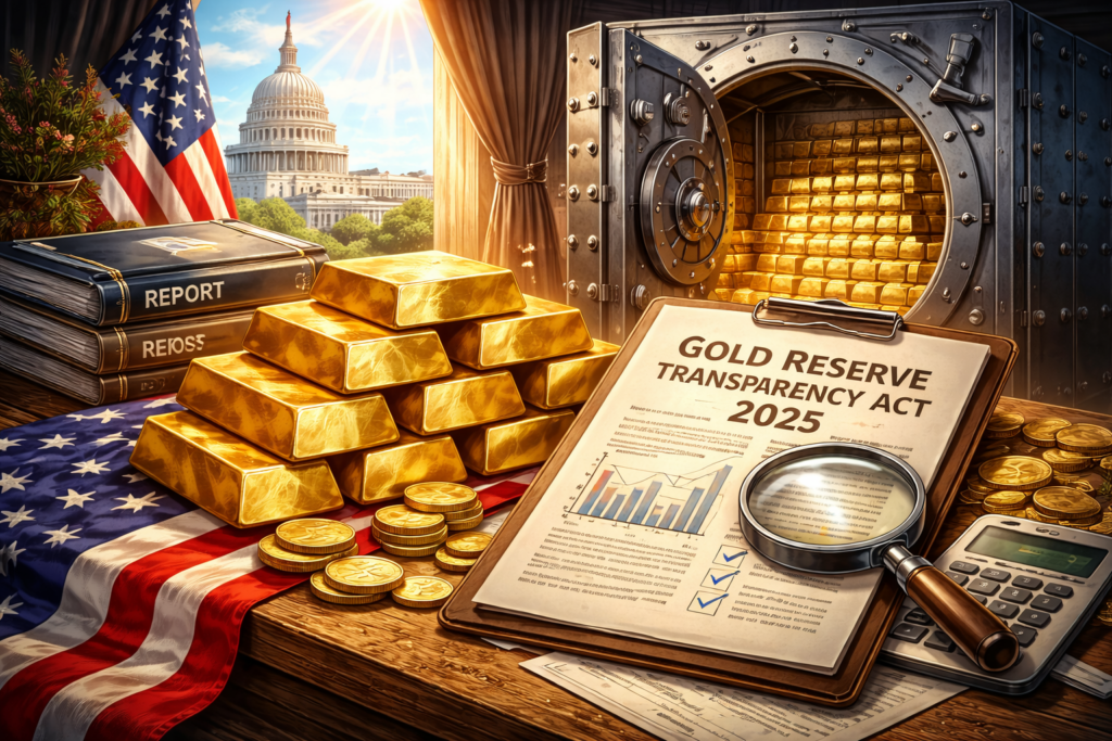 US Gold Reserves Transparency: Current Holdings and the 2025 Gold Reserve Transparency Act