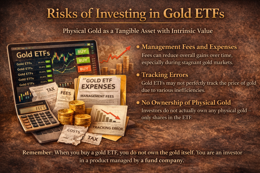 Risks of Investing in Gold ETFs