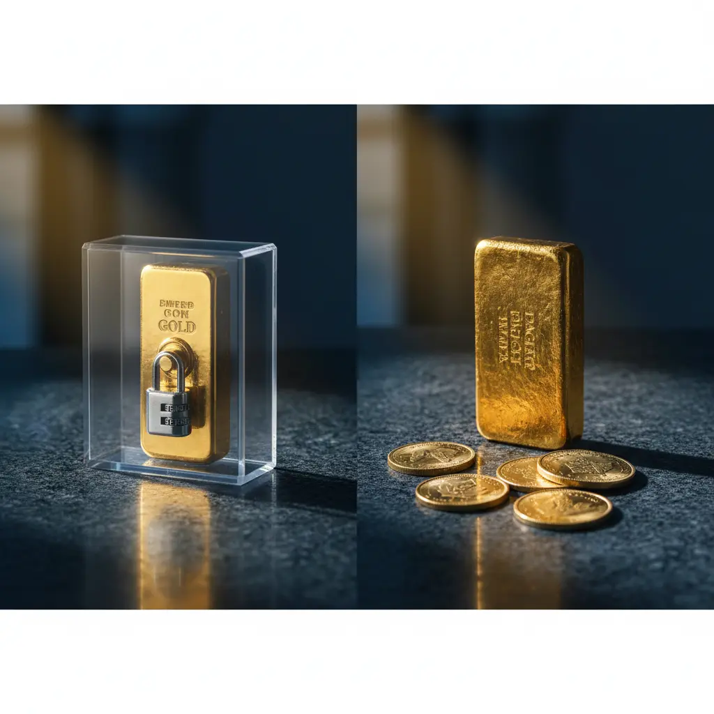 gold ira vs physical gold: 3 Key Differences to Know